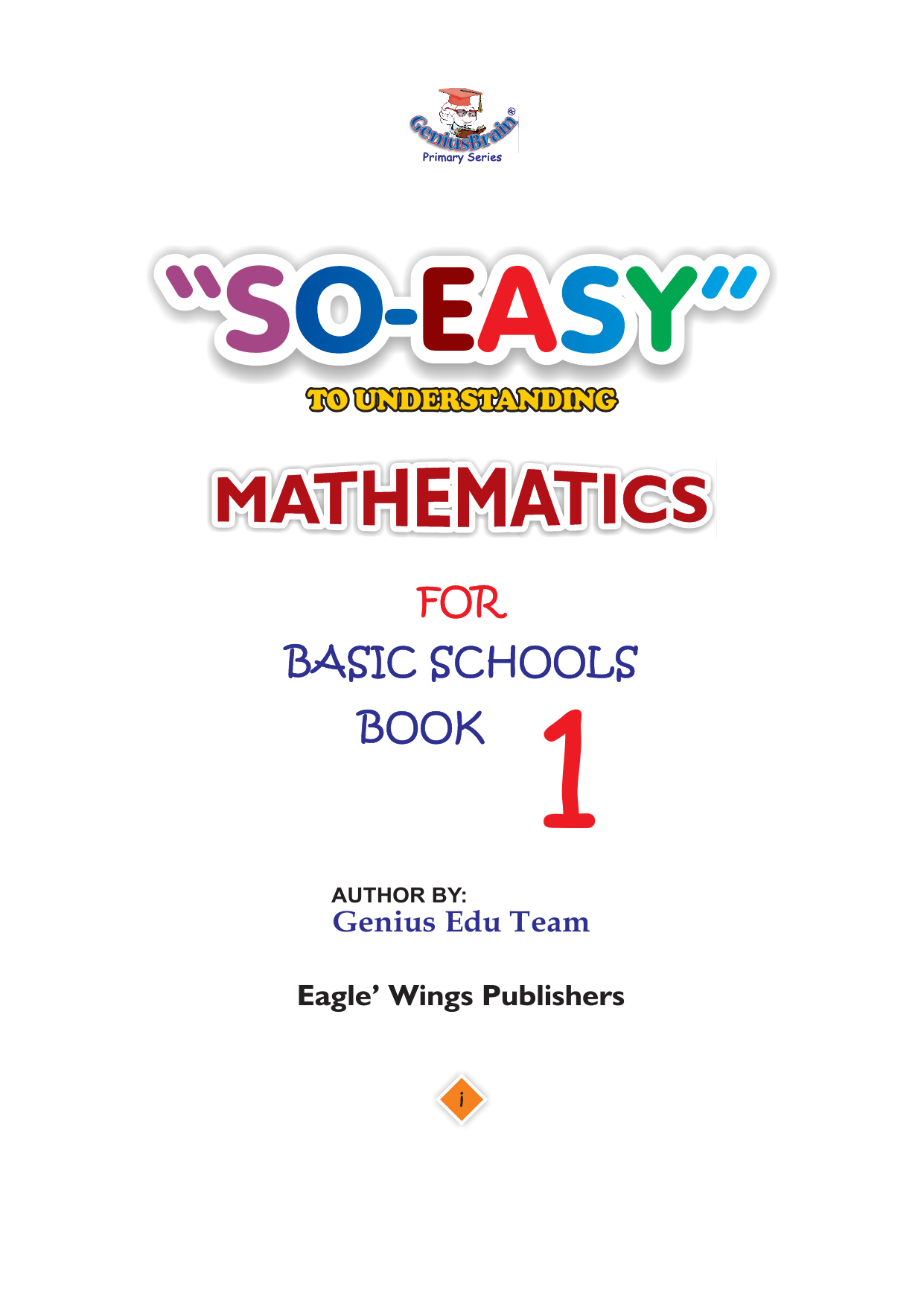 MATHEMATICS PRIMARY 1